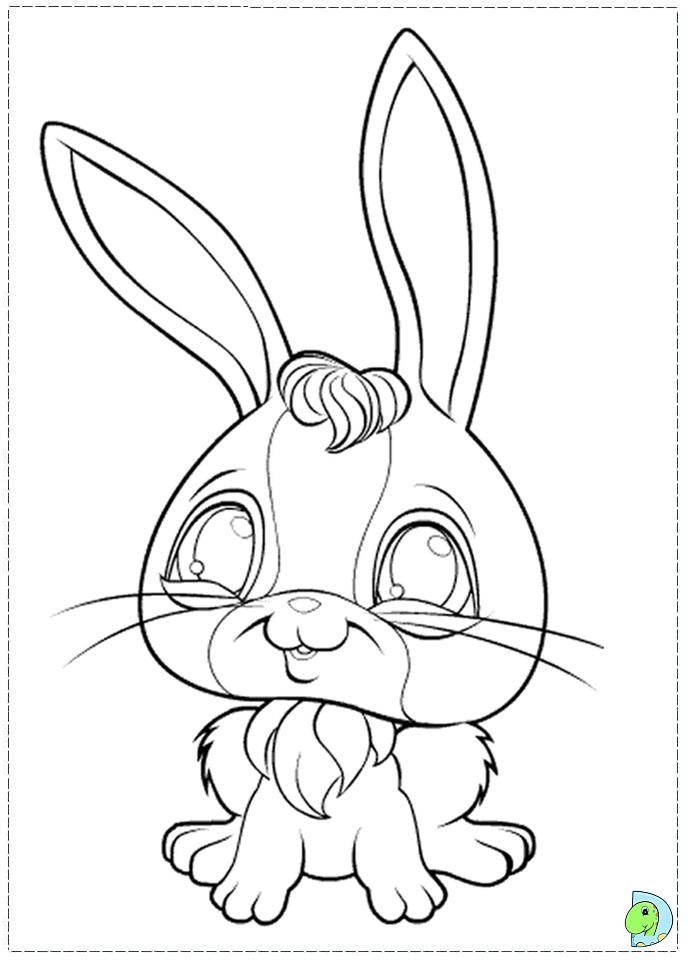 691x960 Littlest Pet Shop Coloring Page