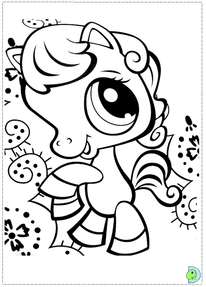 691x960 Pet Shop Coloring Pages