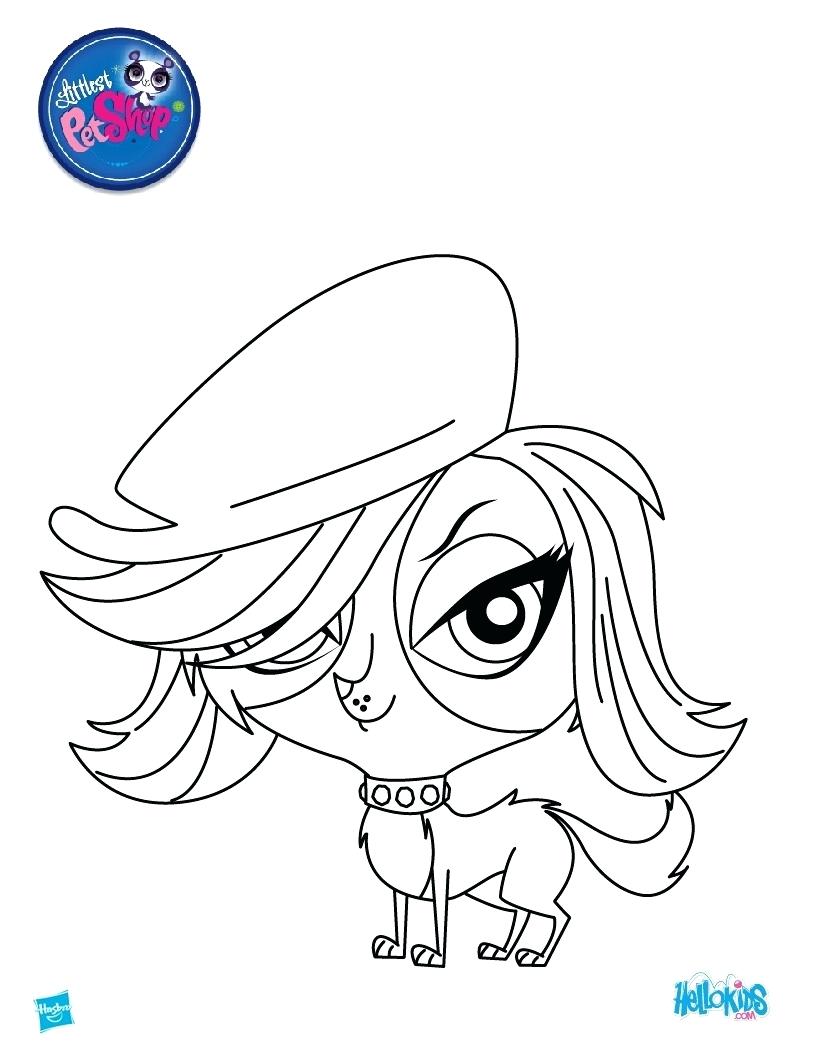 821x1060 Coloring Page ~ My Littlest Pet Shop Coloring Pages Blythe My