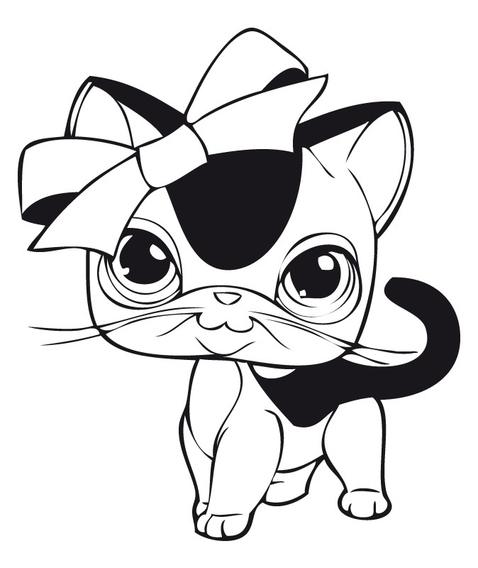 Littlest Pet Shop Coloring Pages Panda