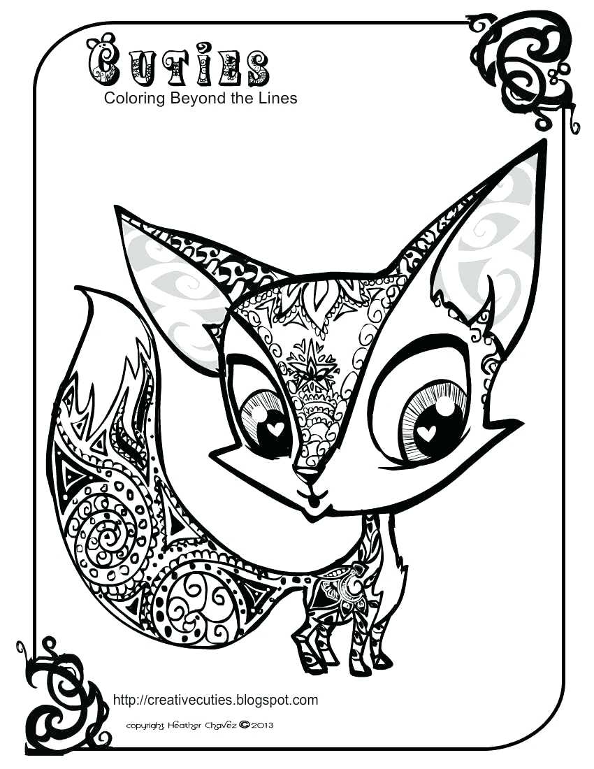 850x1100 Coloring Pages ~ Littlest Pet Shop Coloring Pages Free Printable