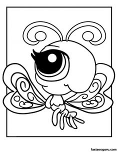 236x304 Print Out Littlest Pet Shop Coloring Page Kitten For Girls