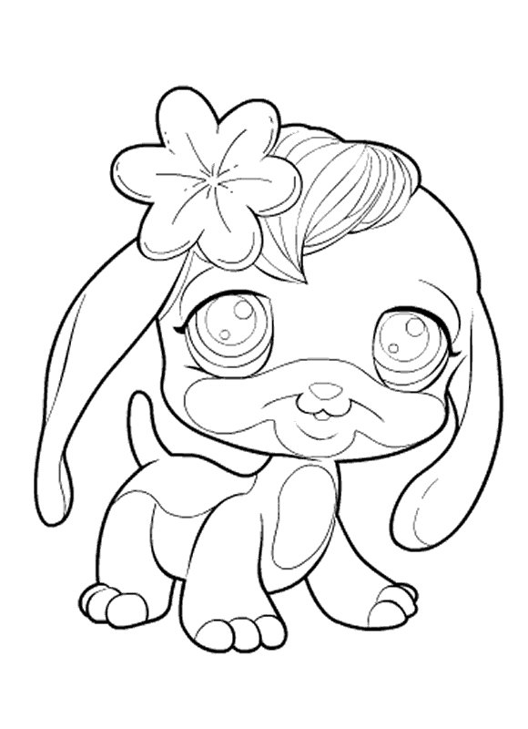 580x800 Kids N Fun.co.uk 50 Coloring Pages Of Littlest Pet Shop