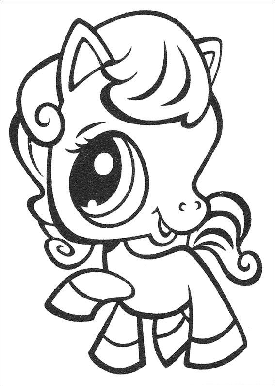 567x794 Beautiful Littlest Pet Shop Coloring Page 61 On Coloring Pages
