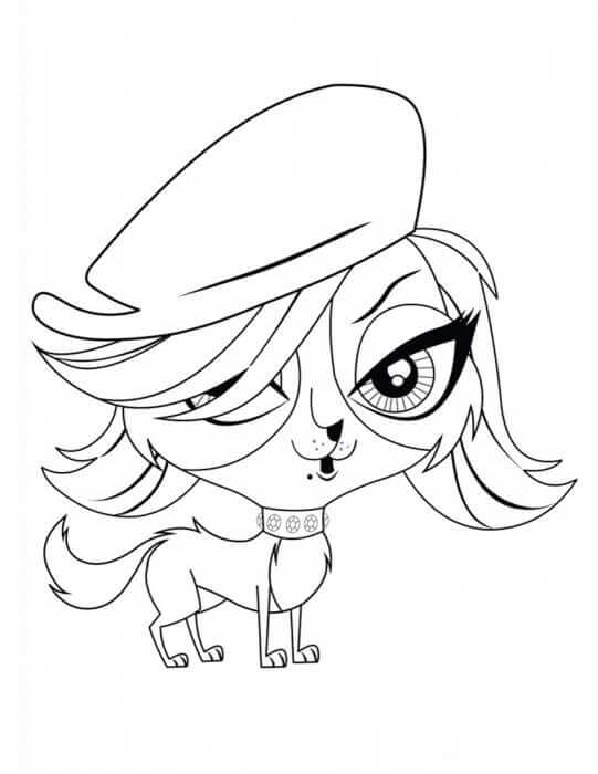 541x700 Free Printable Littlest Pet Shop Coloring Pages (Lps Coloring Sheets)