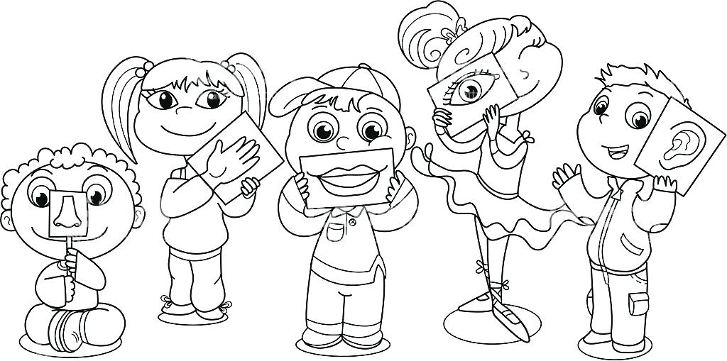1024x509 Liv Maddie Coloring Pages New 5 Senses Coloring Pages Liv