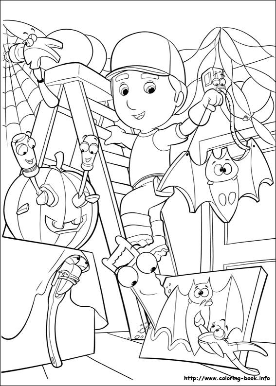 567x794 57 Mejores De Disney Handy Manny Coloring Pages Disney En