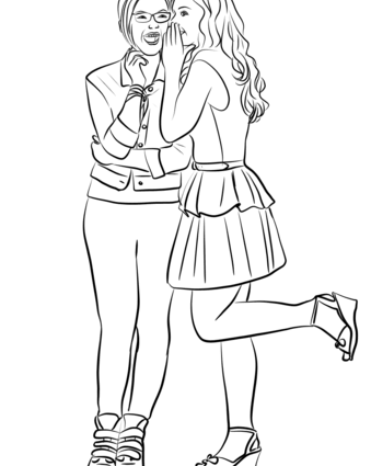 339x425 Liv And Maddie Coloring Pages Liv And Maddie Coloring Page Free