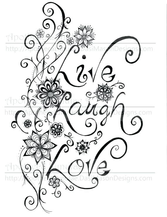 570x738 Live Laugh Love Coloring Pages Live Laugh Love Coloring Pages