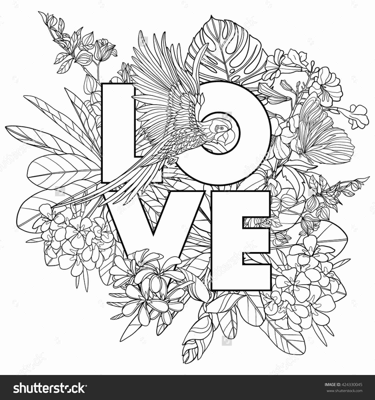1500x1600 Marvelous Live Laugh Love Coloring Pages With Word Beauteous