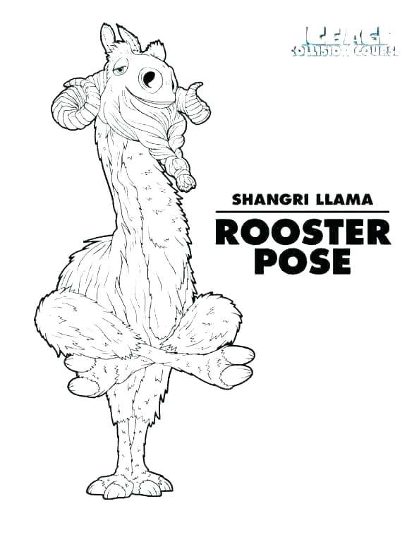594x768 Llama Coloring Pages Pajama Coloring Sheets Llama Coloring Page