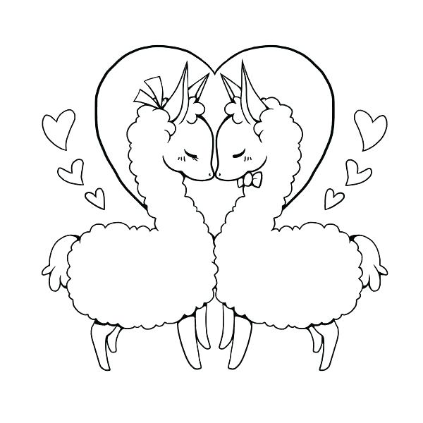 600x600 Llama Llama Coloring Pages Love Llama By On Llama Llama Red Pajama