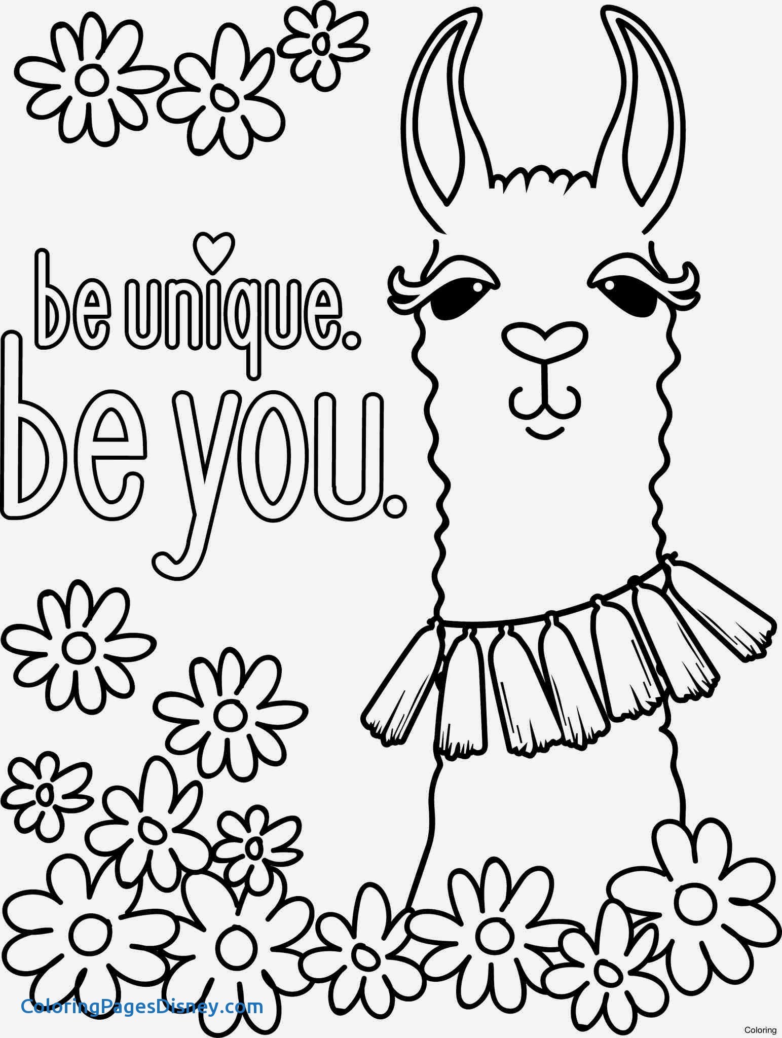 1543x2048 Alpaca Coloring Pages New Llamacorn Coloring Page Pdf Printable