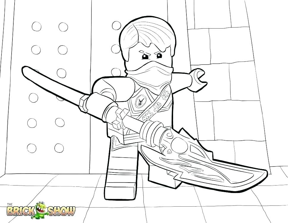 970x750 Ninjago Lloyd Coloring Page Coloring Pages Page Tournament Of Lego