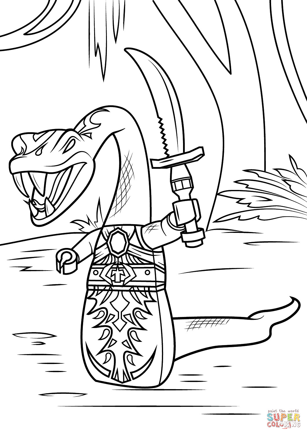 1060x1500 Coloring Pages Ninjago Page Lloyd Garmadon 15