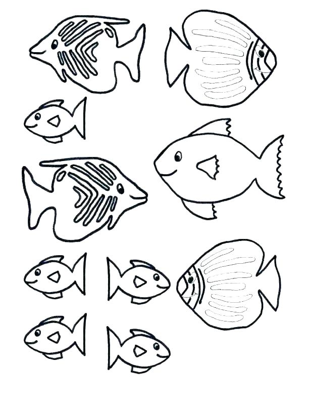 618x800 Coloring Pages Five Loaves Two Fishes Rainbow Fish Book Also Small