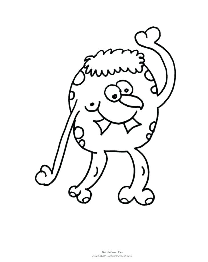 728x916 Loch Ness Monster Coloring Pages Monster Coloring Pages Cartoons