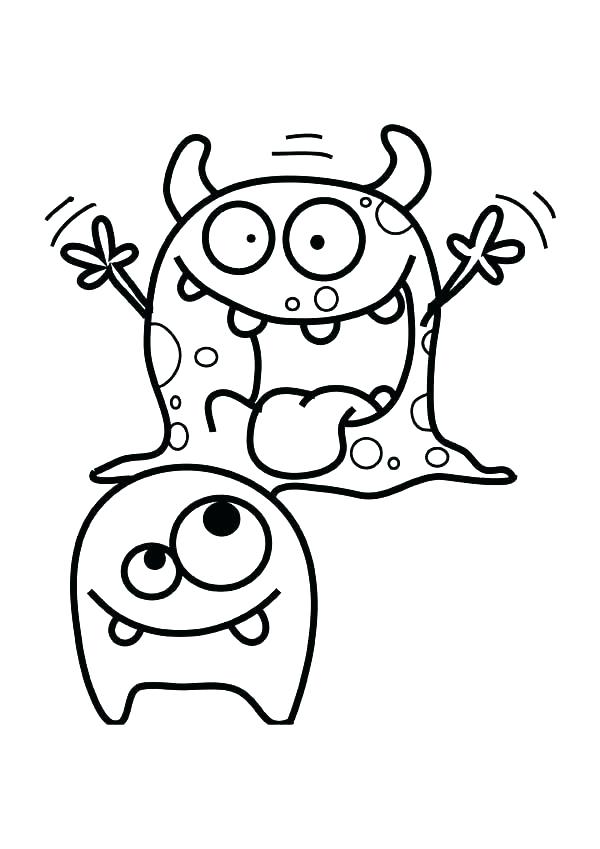600x849 Loch Ness Monster Coloring Pages Scary Monster Coloring Pages