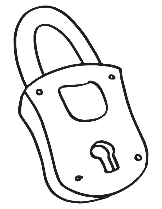 612x792 Key Coloring Page Lock Coloring Page Key Deer Coloring Page Www