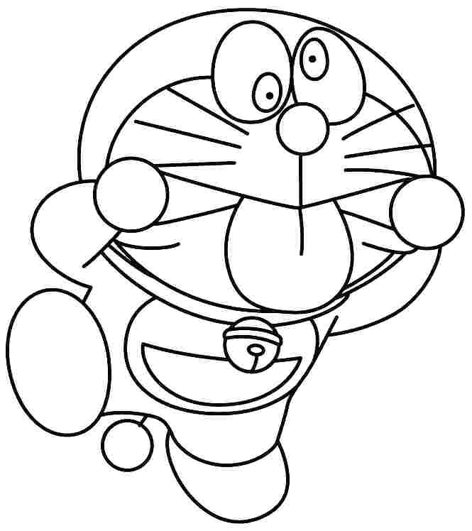 665x748 Doraemon Coloring Pages And Comes Out From Locker Coloring Pages