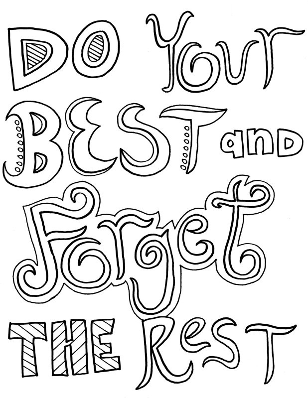 618x799 Inspirational Quotel Coloring Pages 18