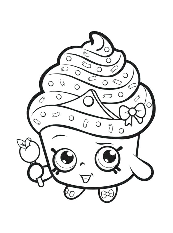 669x900 Donut Coloring Page Coloring Page 4 Donut Shopkins Coloring Pages