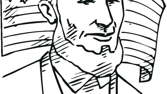 585x329 Log Cabin Coloring Page Log Cabin Coloring Page Abraham Lincoln