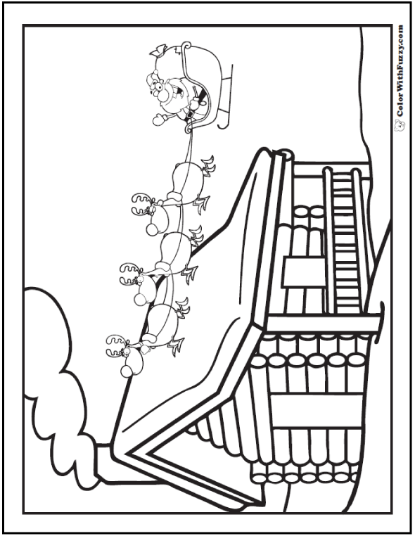 590x762 Christmas Log Cabin Coloring Pages Christmas Coloring Pages