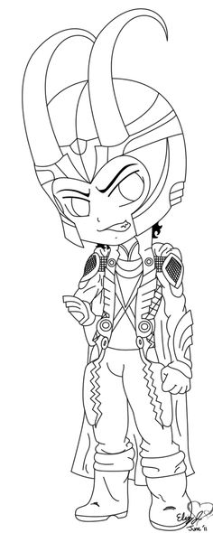 236x590 Avengers Loki Coloring Page Coloring Amp Printables