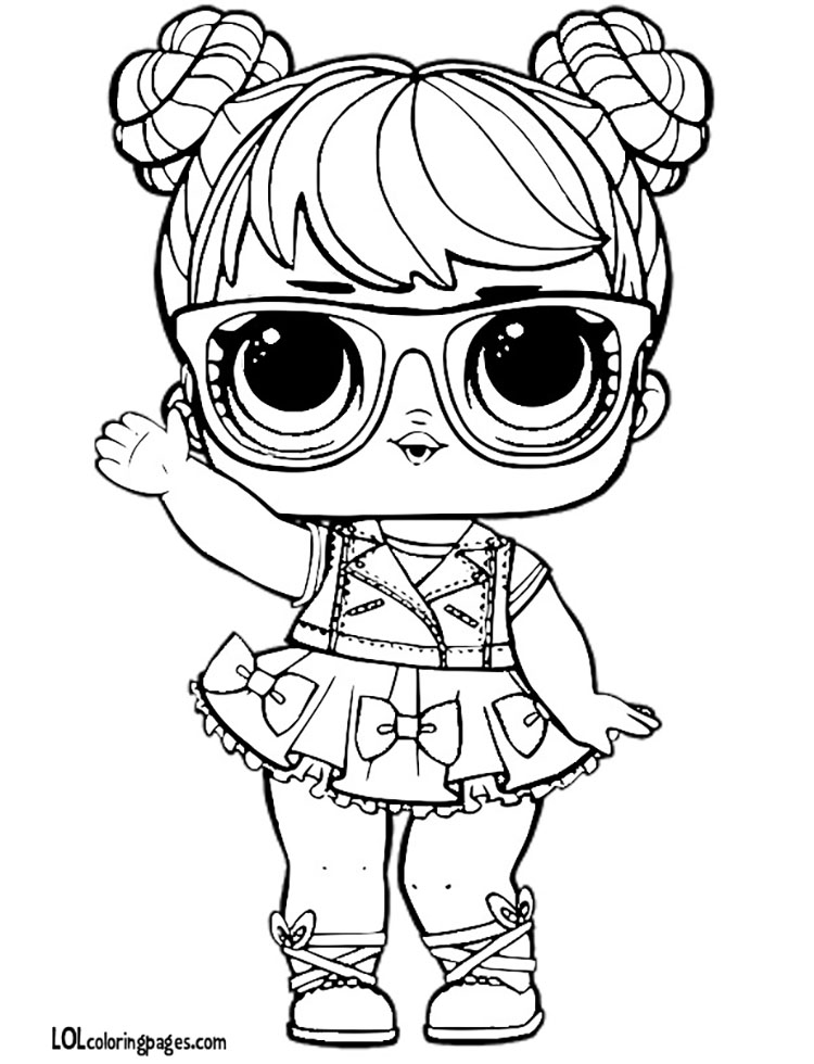 750x980 Bon Bon Coloring Page Lol Surprise Doll Coloring Pages