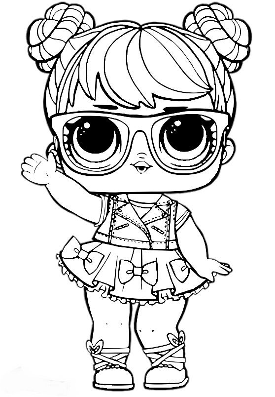 558x804 Bir Lol Bebek Lol Bebek Coloriage