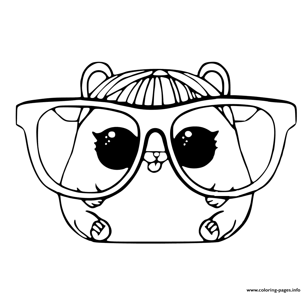 1024x984 Hamster Coloring Pages