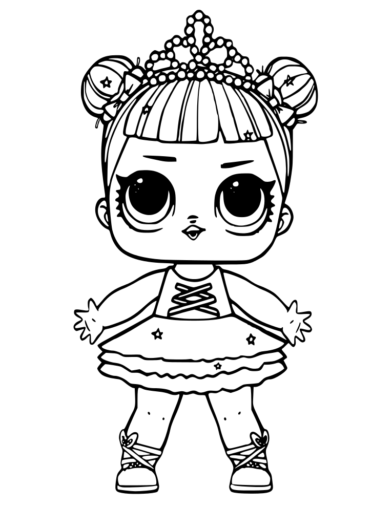 765x990 Lol Dolls Glitter Center Stage Coloring Page