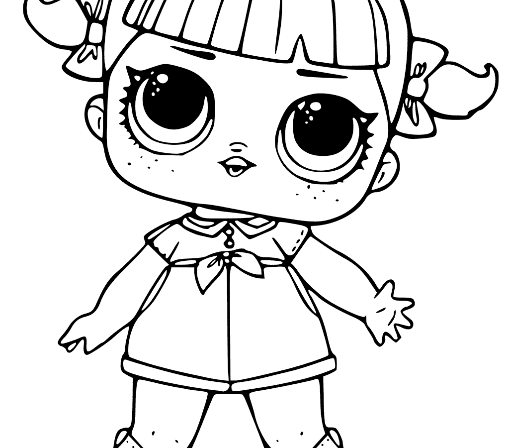 1024x900 Lol Dolls Coloring Pages