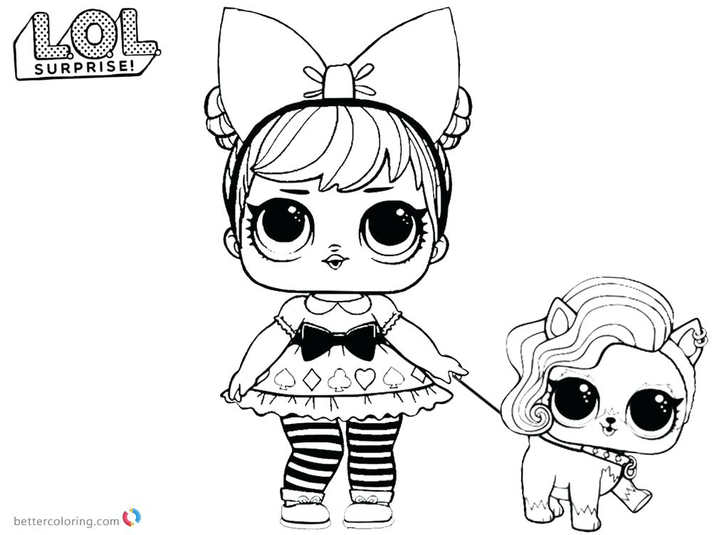 1000x752 Lol Doll Coloring Pages Pets
