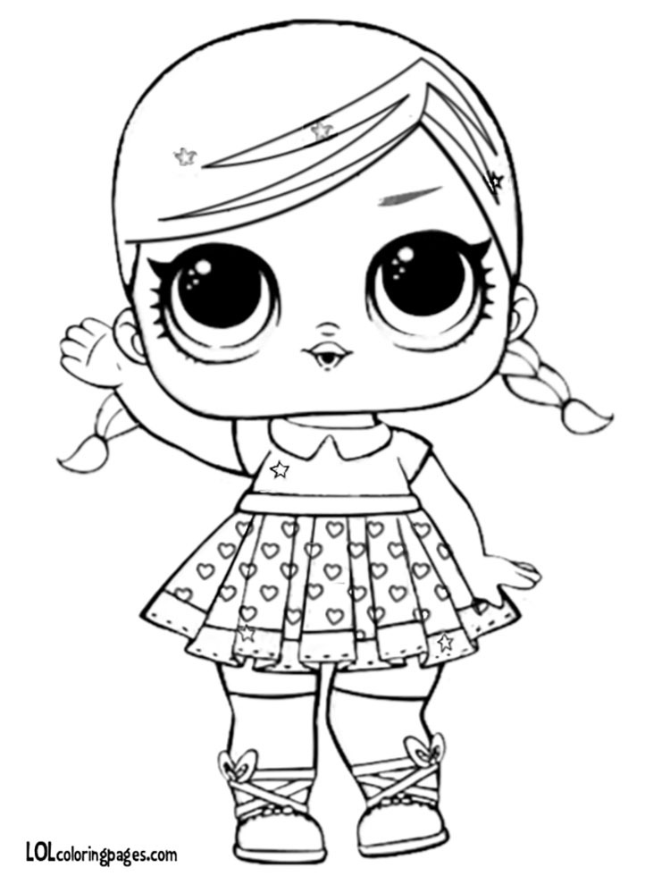 750x980 Glitter Super Bb Coloring Page Lol Surprise Doll, Lol Dolls