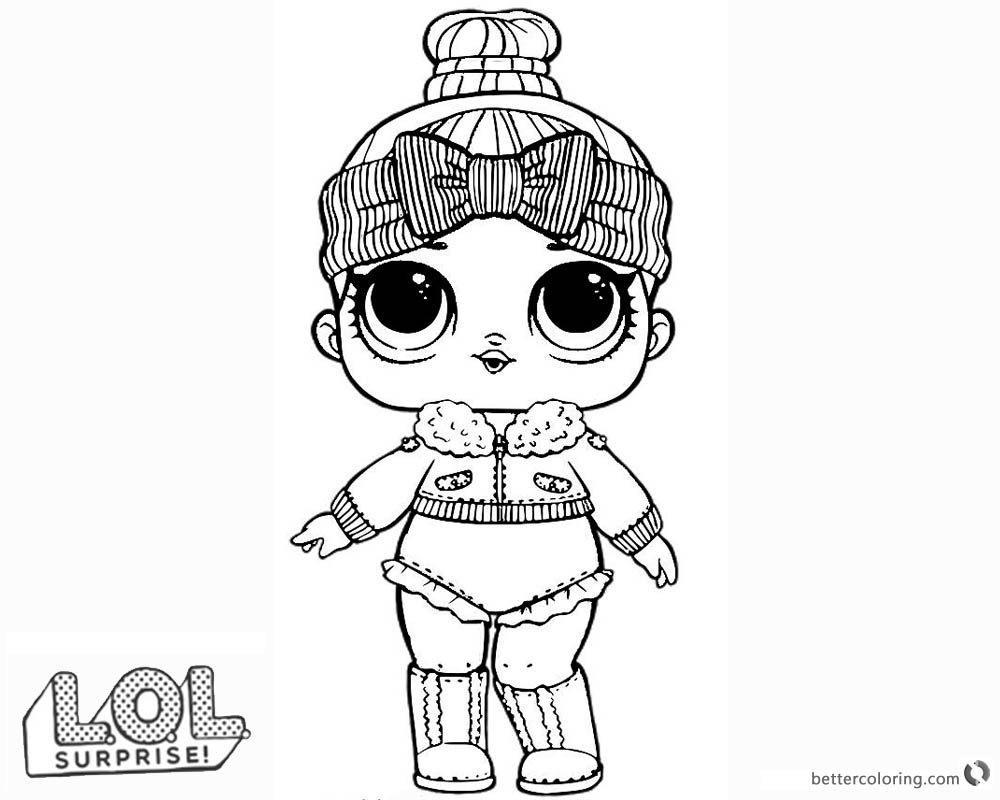 1000x800 Lol Surprise Doll Coloring Pages Cozy Babe