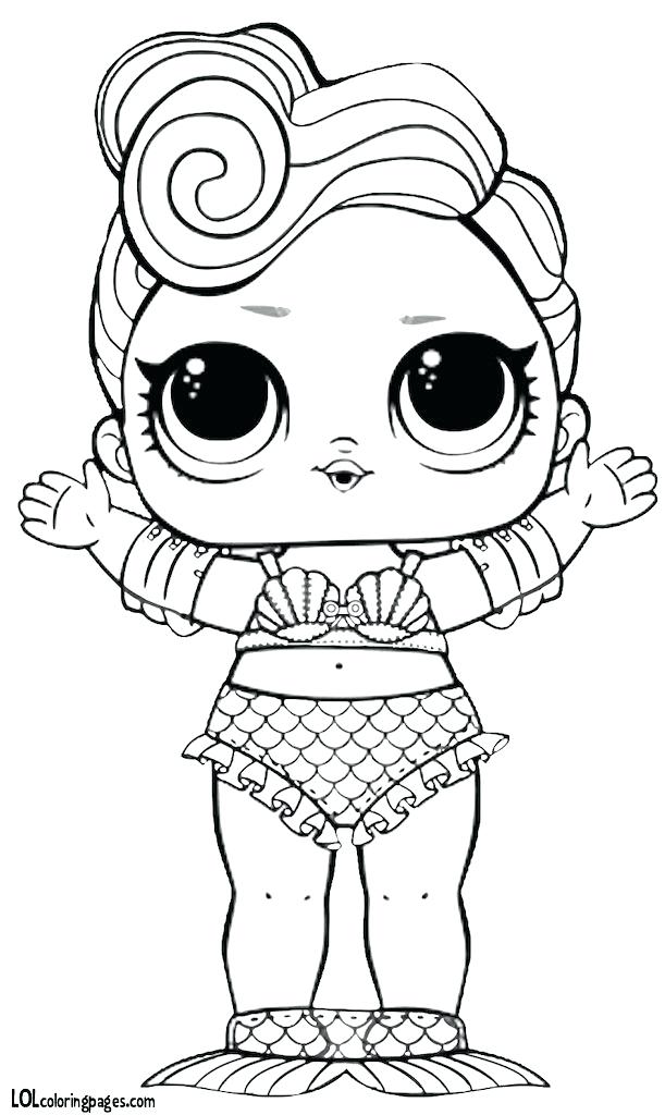 611x1024 Lol Surprise Coloring Pages Queen Bee Doll Valentine Coloring Page