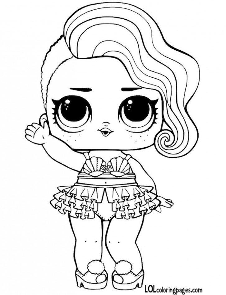 727x950 Treasure L.o.l Surprise Doll Coloring Page Lol Surprise Doll