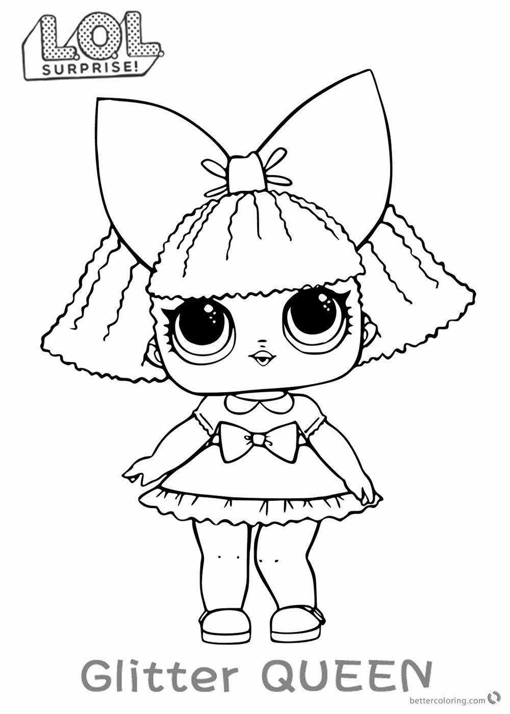 Lol Dolls Coloring Pages