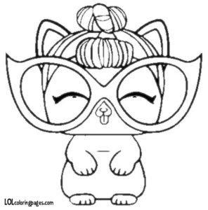 296x300 It Kitty Coloring Page Lol Surprise Doll Coloring Pages