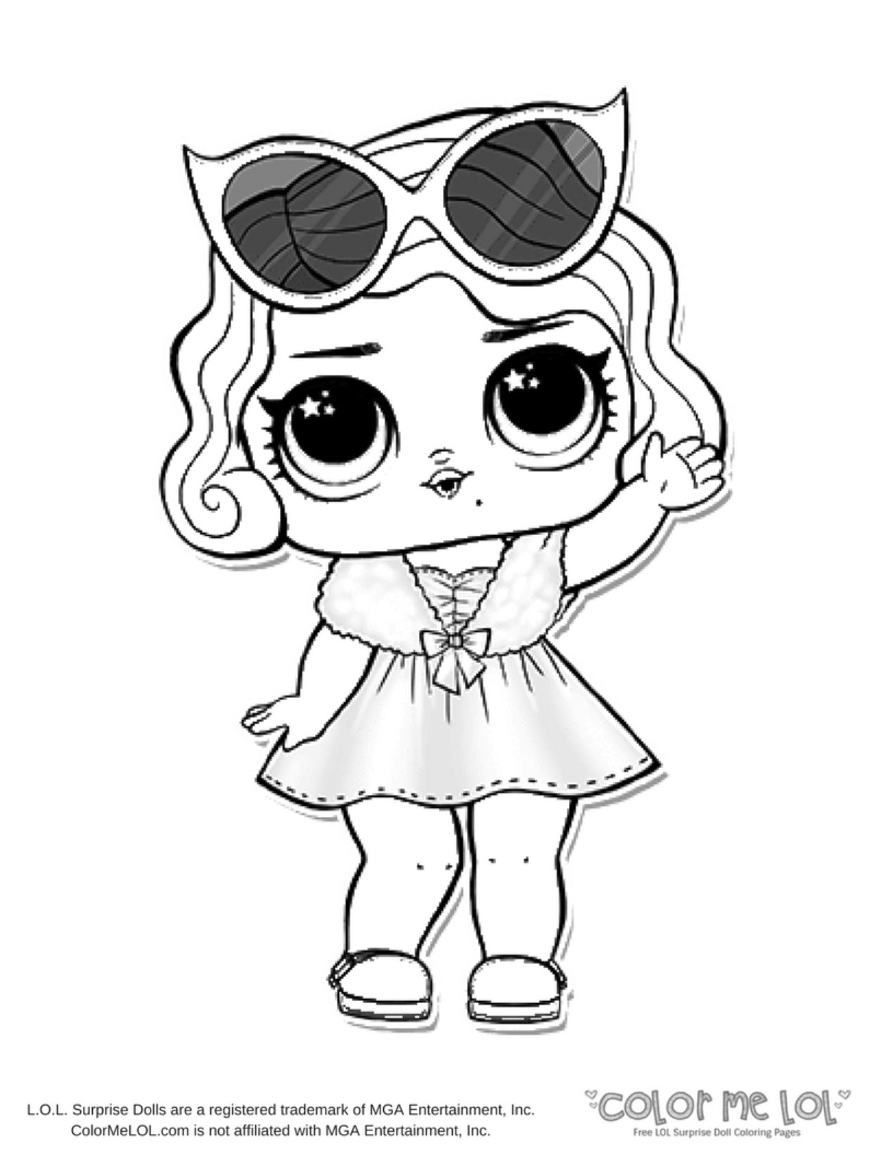 1270x1643 Lol Surprise Bon Bon Coloring Page Android Games
