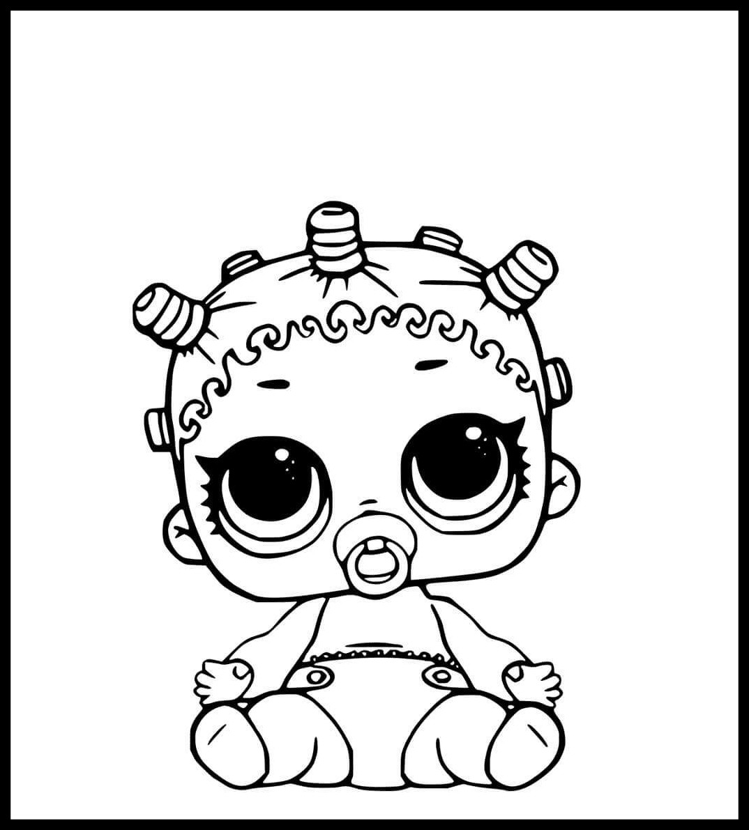 1074x1191 Coloring Pages For Girls Lol Dolls