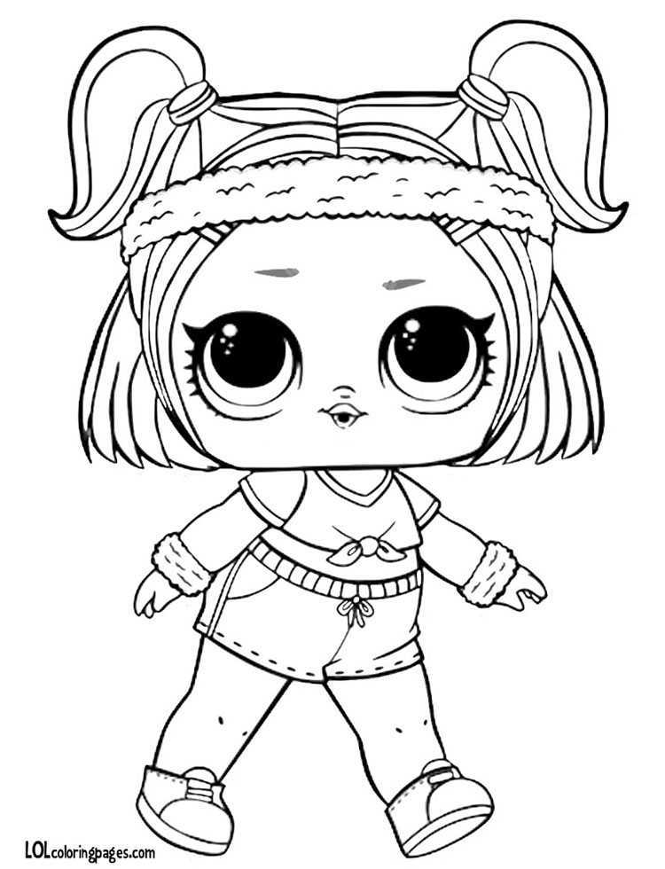 750x980 Sprints Lol Doll Coloring Page Lol Surprise Doll Coloring Pages