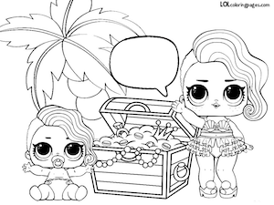 300x225 Treasure And Lil Treasure Find Treasure Coloring Page Awesome