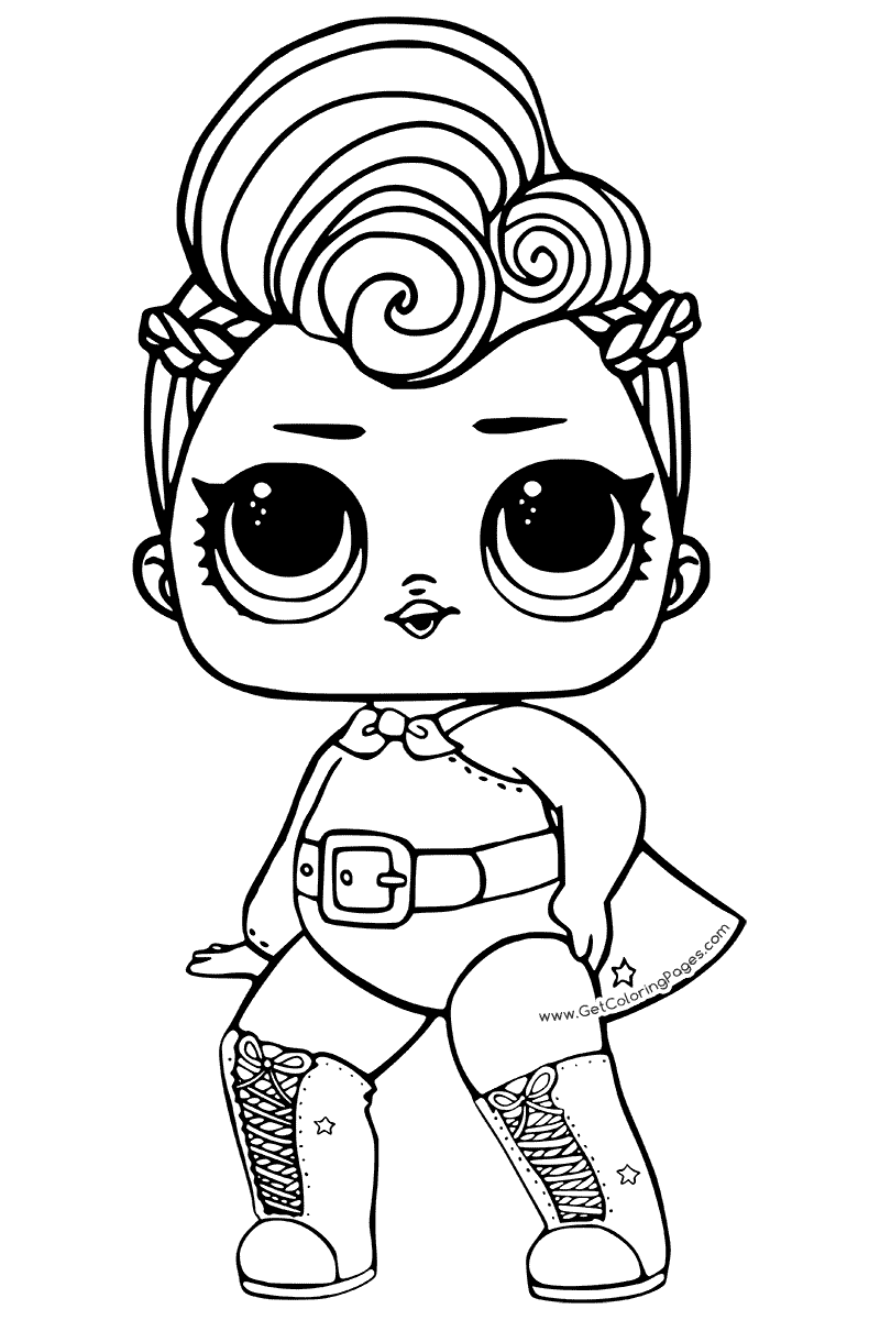 800x1200 L.o.l Surprise Coloring Stardust Queen