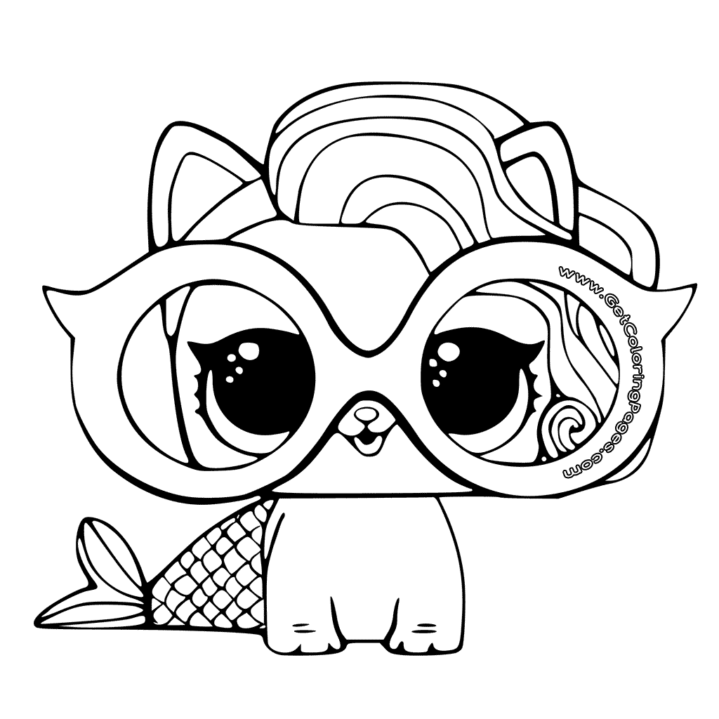 1024x1024 Lol Surprise Pets Coloring Pages