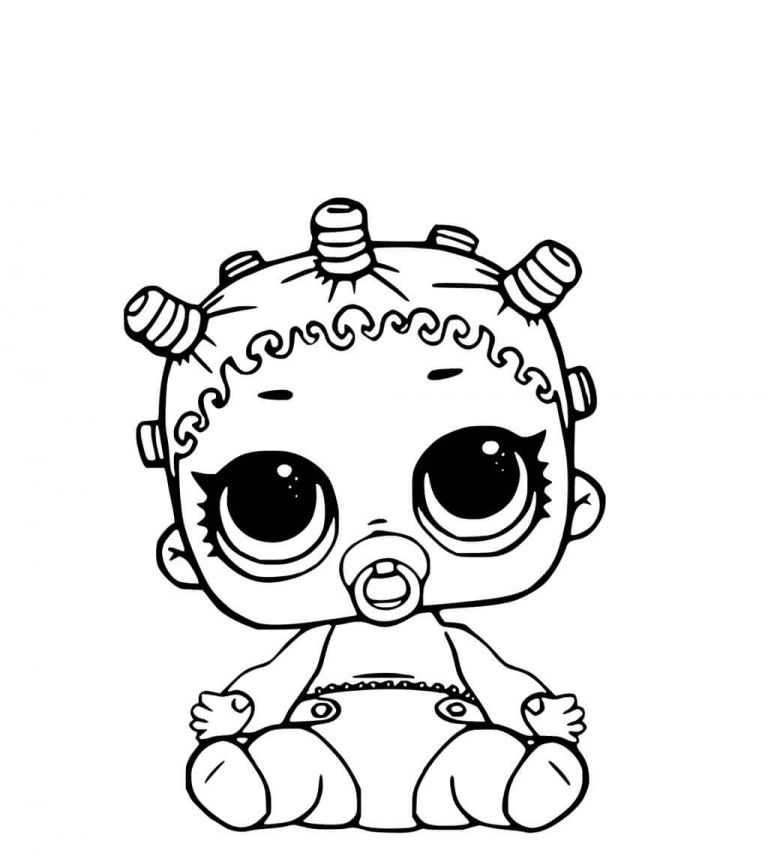 768x856 Lol Surprise Dolls Coloring Pages Lil Cosmic Queen Kiga