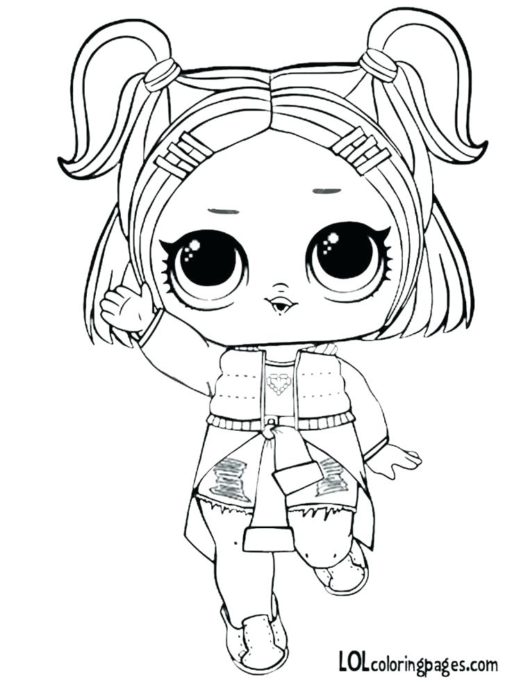 750x980 Lol Surprise Coloring Pages Queen Bee Doll Valentine Coloring Page