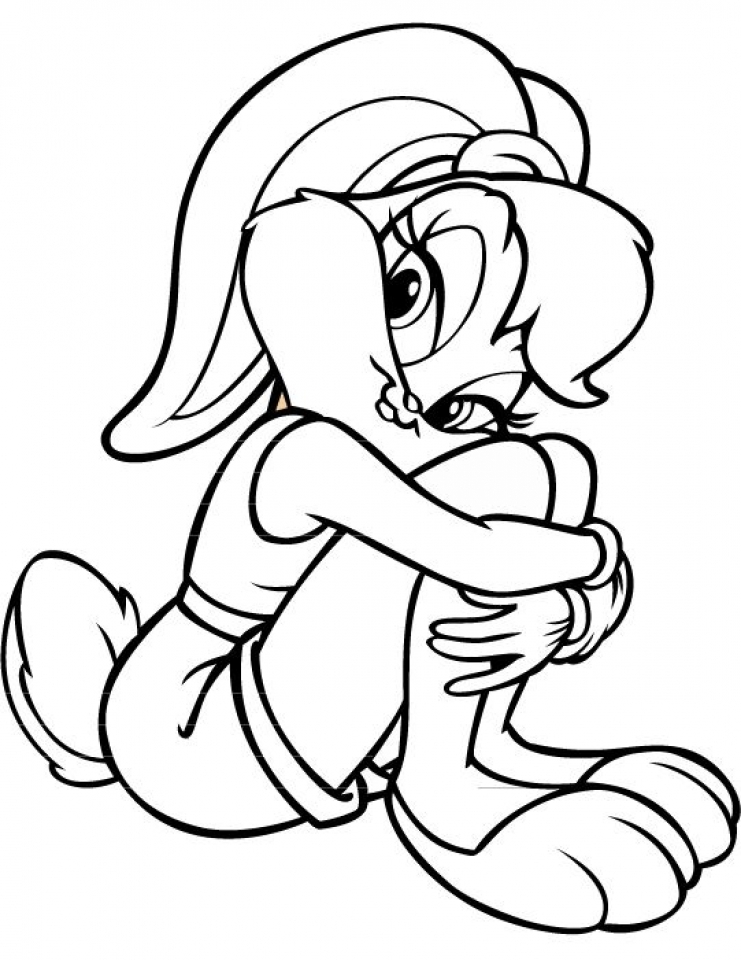 741x960 Get This Lola Bunny Coloring Pages 85731 !